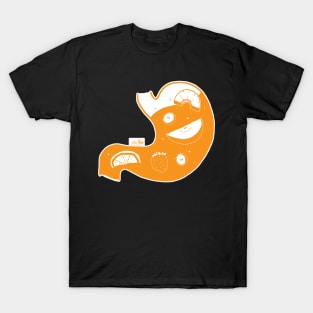 Food in My Stomach - Fruit (Color) T-Shirt